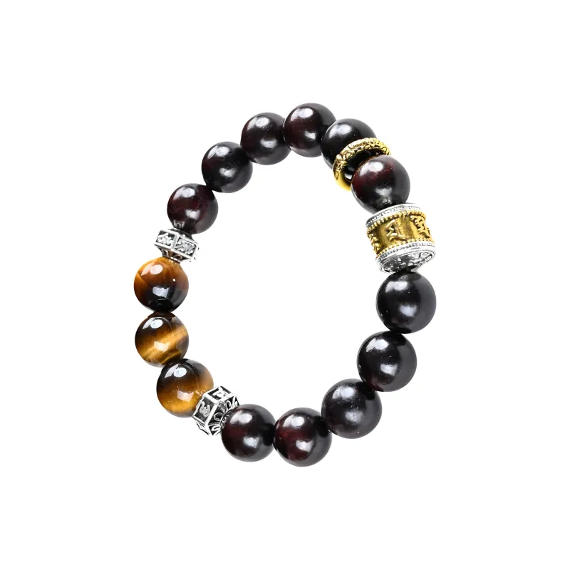 Magic Circle Pterocarpus Bracelets Unisex-0