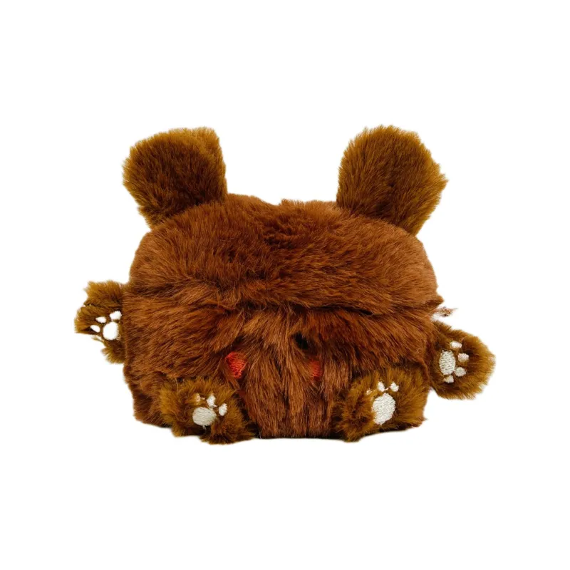 Sopi Compatibility With Apple AirPods 4/2/3/4th Generation/AirPods Pro/Pro 2 Plush Bear Brown White Headphone Cases-3