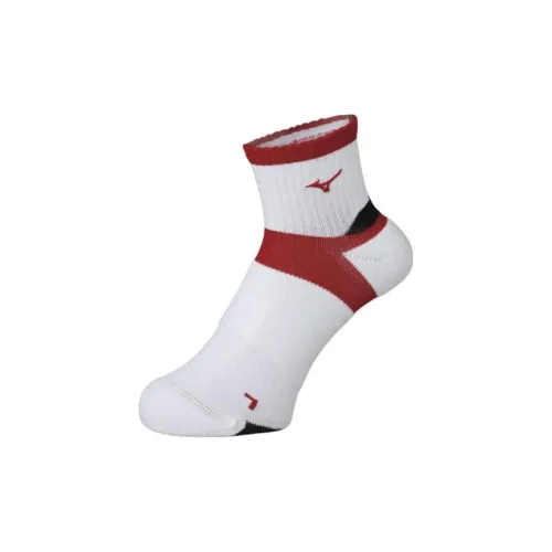 Mizuno Ankle Socks Unisex 1 Pack Red