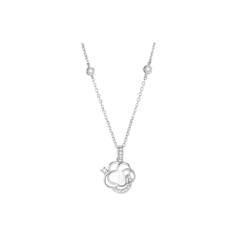 J&KINGLAY S925 Silver Necklaces Women's-4