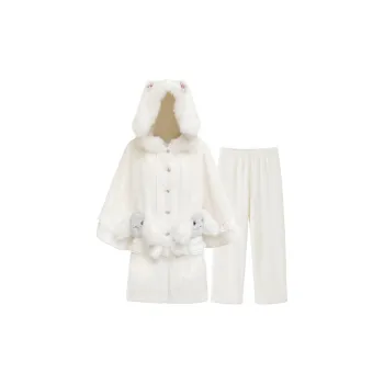 O'MESIK Pajama Set Women's White