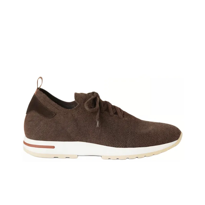 Loro Piana 360 LP Flexy Walk Low Top Casual Shoes Men's Umber-1