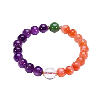 Linguanying Southern Red Agate Bracelets Women's