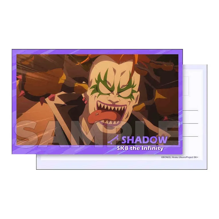 Xhdm SK8 The Infinity Screenshot Collection Xihu Wuli Chihori Rangan Shiyu Real Style Anime / Games Postcards-6
