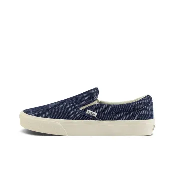 Slip On Classic Vans 'Checkerboard Denim Navy'