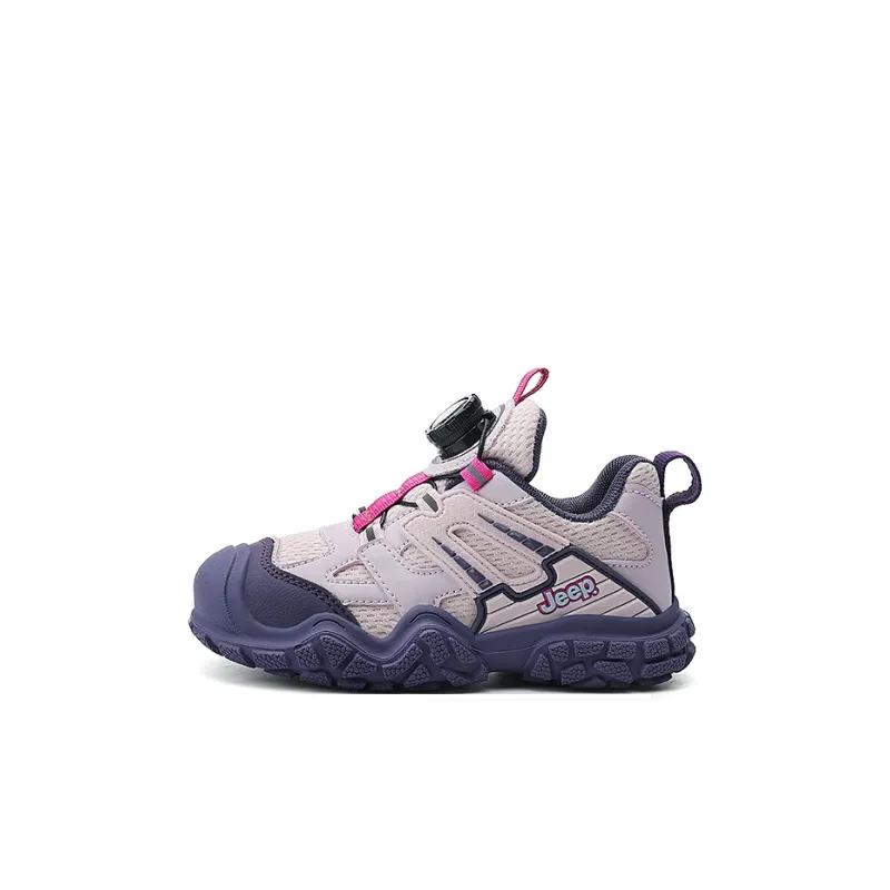 Jeep Slip Resistant Anti Kick Abrasion Resistant Breathable Low Top Kids Lifestyle Shoes Kids'-42