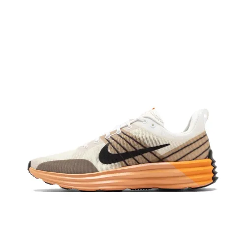 Nike Lunar Roam Slip Resistant Breathable Low Top Running Shoes Unisex Beige Brown