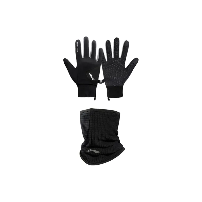 LiNing Fitness Gloves Protective Wear-Resistant Warm Palm Protection Slip-Resistant-9