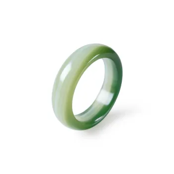 LIYUNMUXUE Chalcedony Rings Unisex