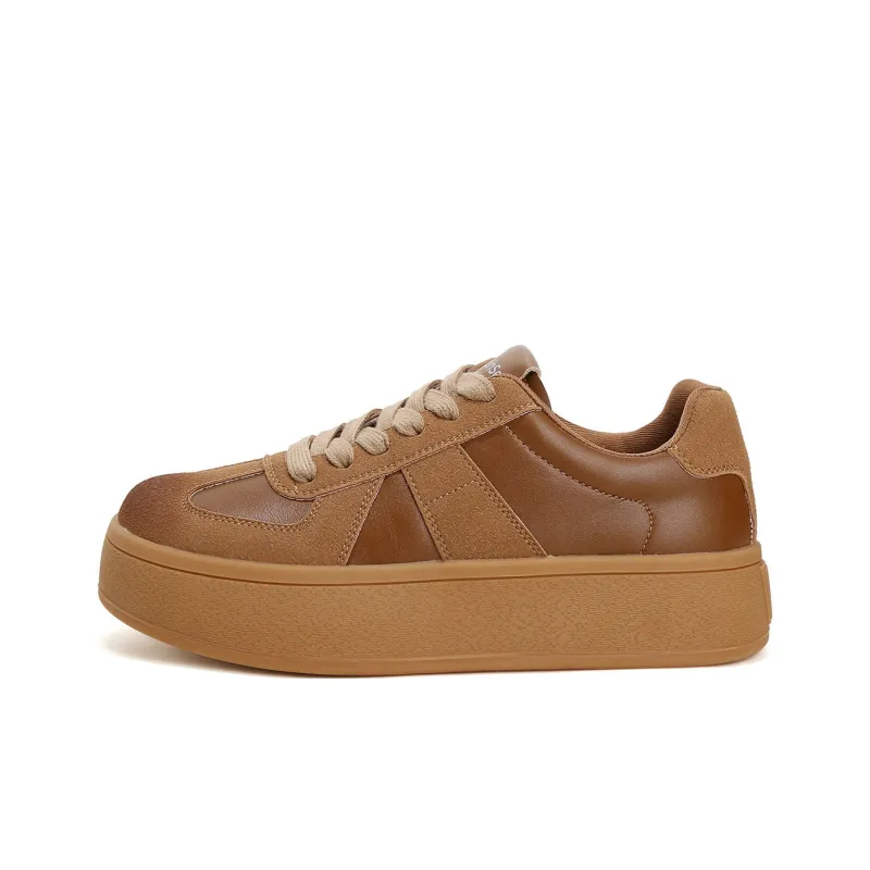 Mulinsen German Army Trainers Versatile Slip-Resistant Soft Sole Shoes Women's-5