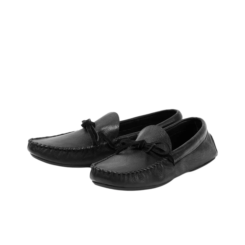 THE ROW Lucca Loafers Women's Black-2