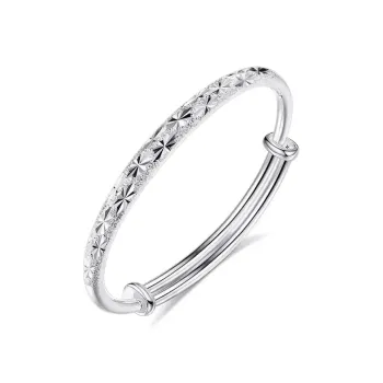 Begoris 999 Fine Silver Bangles Women's