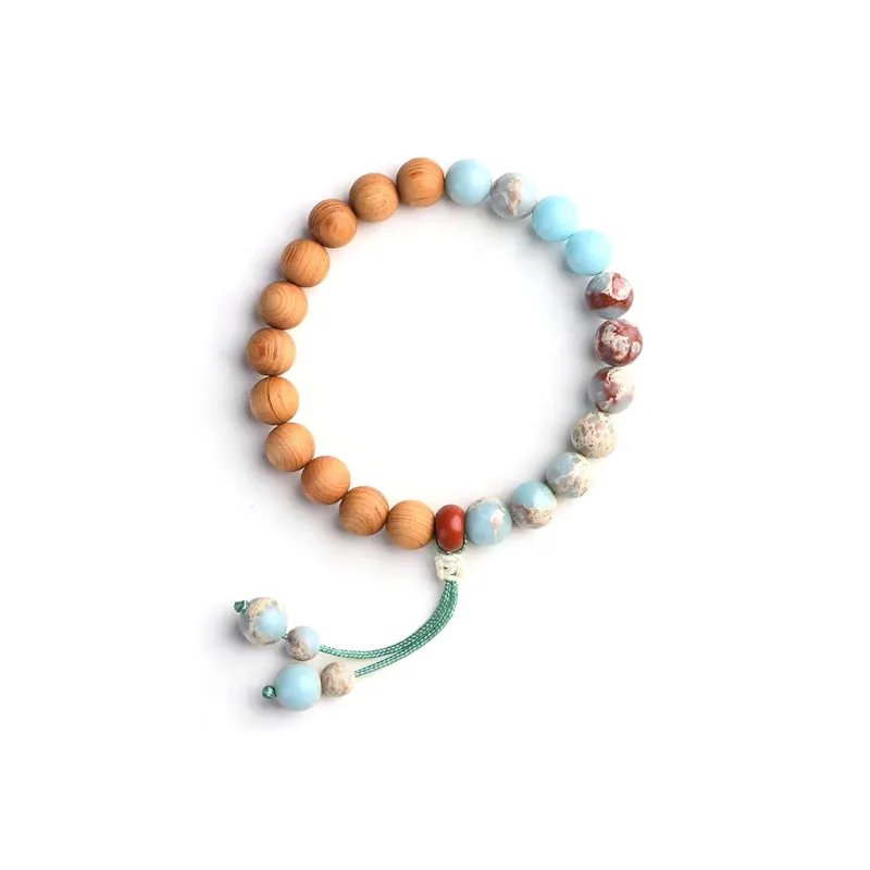 WJT Green Sandalwood Bracelets Unisex-2