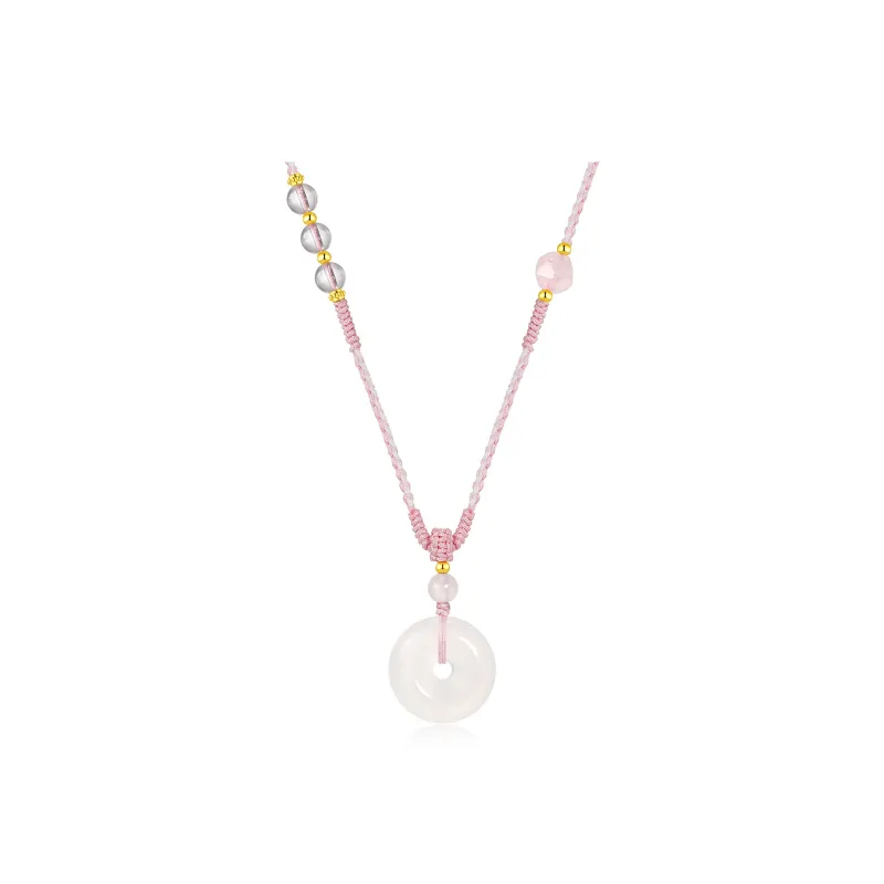 LAOYINFANG Agate Necklaces Unisex-0