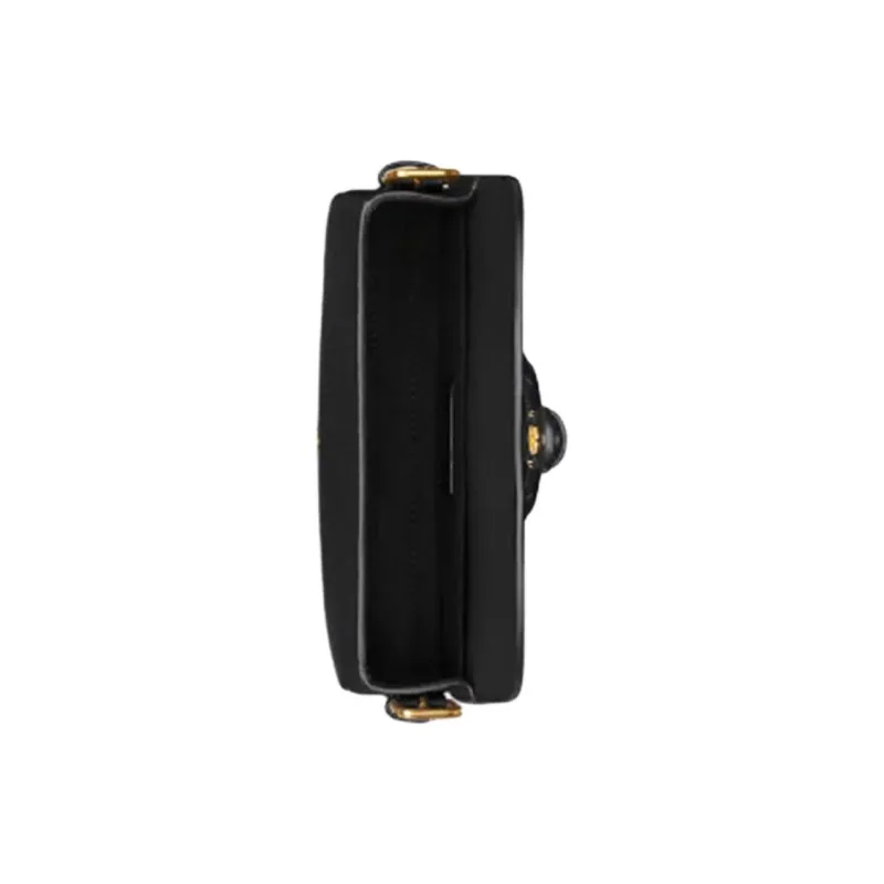 DIOR Bobby Grained Calfskin Crossbody Bag Shoulder Bag Women's Black-3