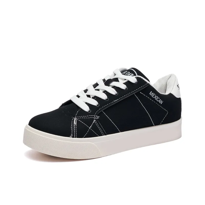 MEXICAN Abrasion Resistant Low Top Skateboard Shoes Women's-7