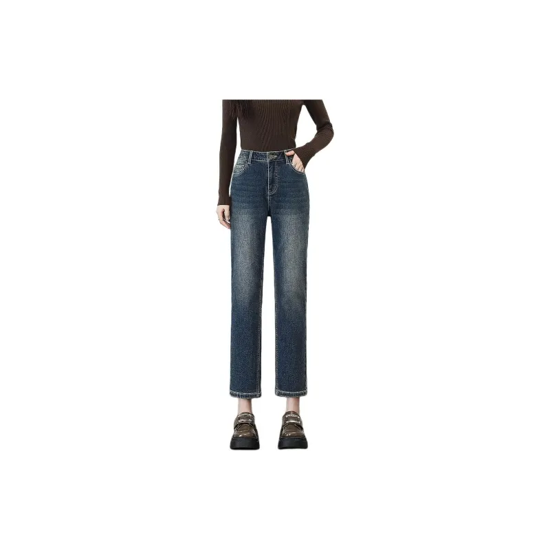 【dme】 Jeans Women's Dark Denim Blue-1