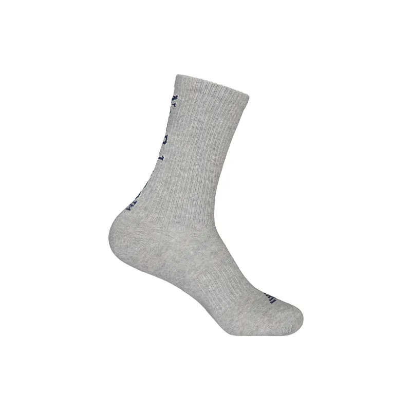 New Balance Mid Calf Socks Unisex 1 Pack Gray-1