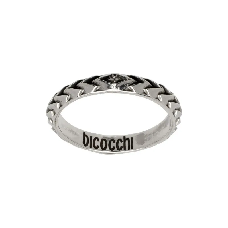 EMANUELE BICOCCHI 925 Sterling Silver Rings Men's Silver-0