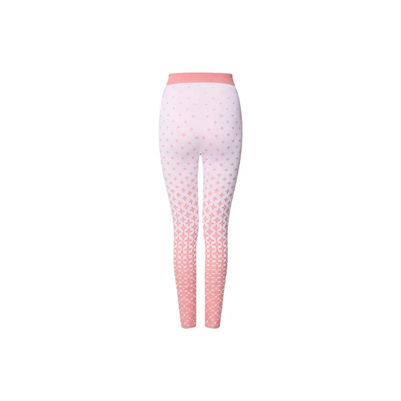 LOUIS VUITTON Ombré Monogram Silk Knit Leggings-1