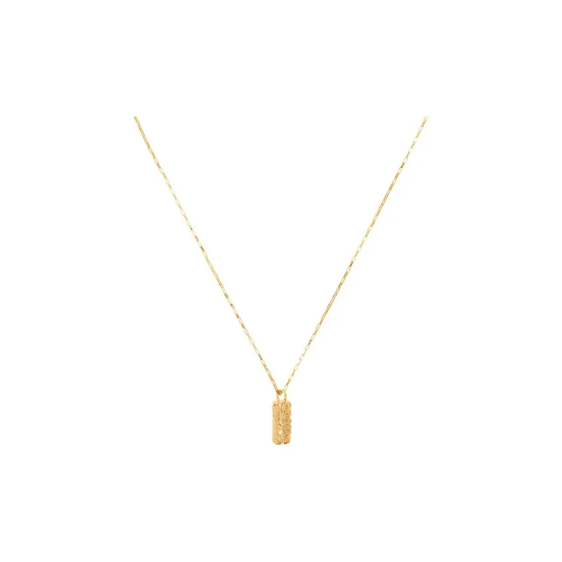 Alighieri 24K Gold Recycled Bronze Necklaces Men's Gold-0