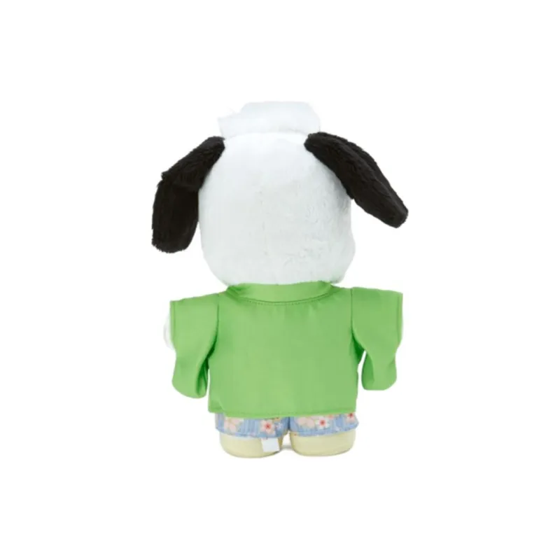 Sanrio Pohacco Pochacco Cherry Blossom Kimono Dolls Plush Doll 20cm High-1