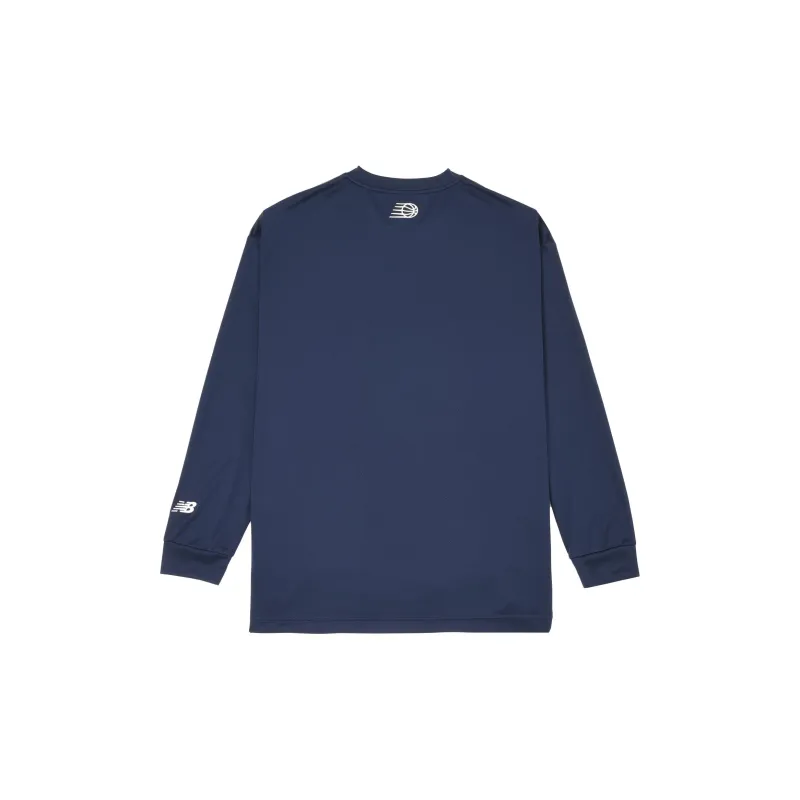 New Balance T Shirt Men's Team Marine Blue-1