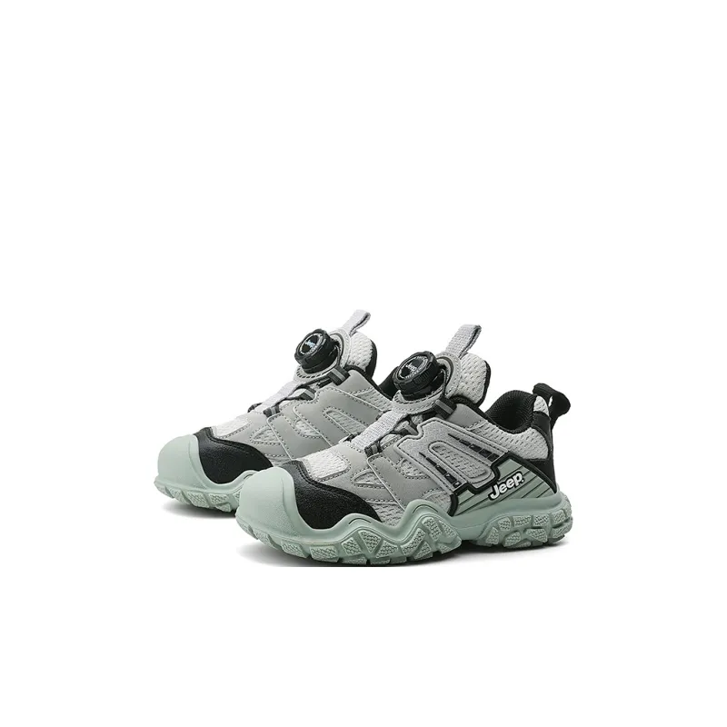 Jeep Slip Resistant Anti Kick Abrasion Resistant Breathable Low Top Kids Lifestyle Shoes Kids'-32