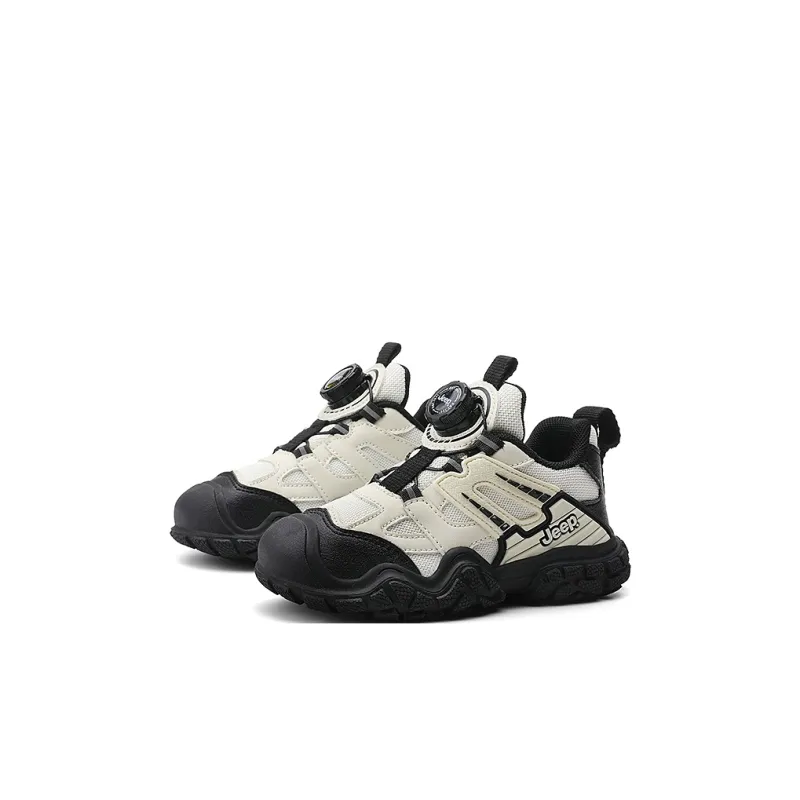 Jeep Slip Resistant Anti Kick Abrasion Resistant Breathable Low Top Kids Lifestyle Shoes Kids'-26