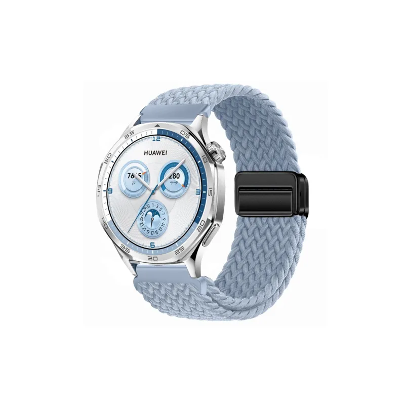 Watchbond Compatible With Huawei GT5 Huawei Compatibility Watch Band 18/20/22mm Nylon Material-20