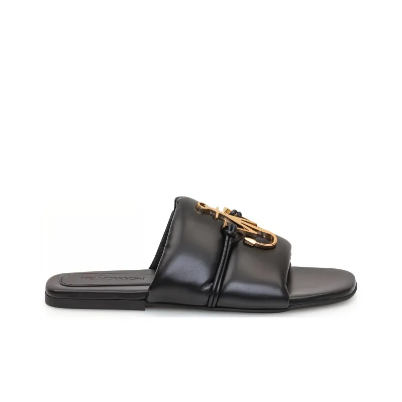 JW Anderson Jw Anchor Logo plaque Slides Women's-1