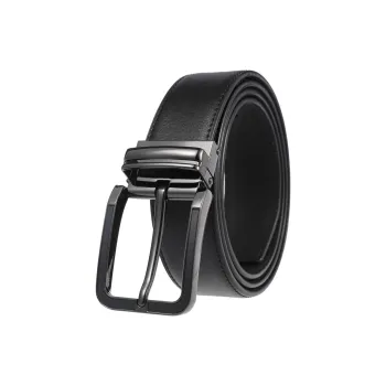 YUZHAOLIN Cow Split Leather Leather Belts Unisex 3.5CM