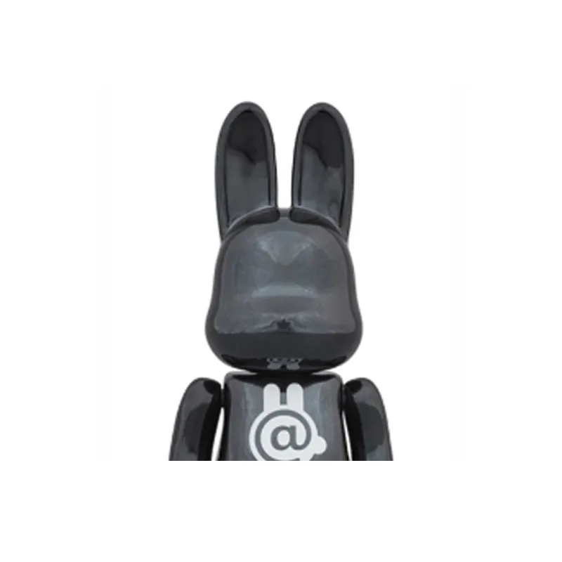 BE@RBRICK Rabbrick Chrome Black-3