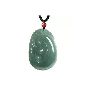 Run Ding Ice Glutinous Jadeite Necklaces Unisex