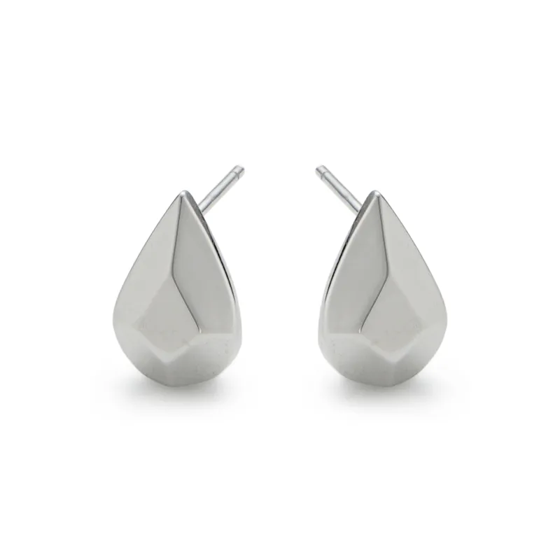RSNY Gold Plated Copper Stud Earrings Women's-0