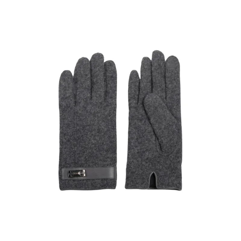 H YXIANG Wool Knit Gloves Men's-2
