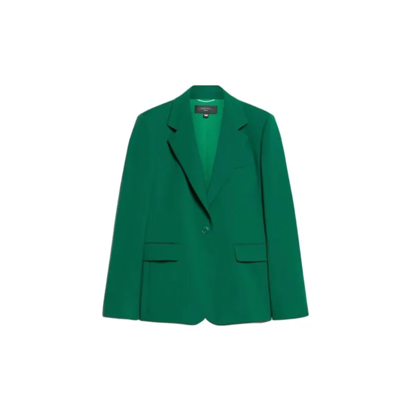 WEEKEND MaxMara Lamine Single Breasted Jacket-0