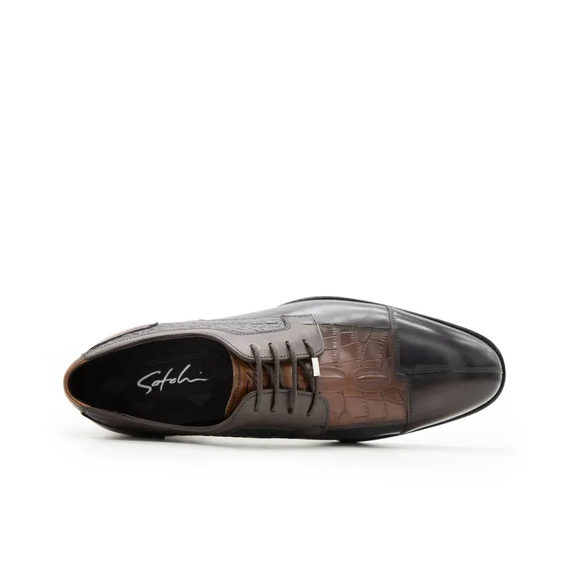 Satchi Dress Shoes Men's Coffee-3