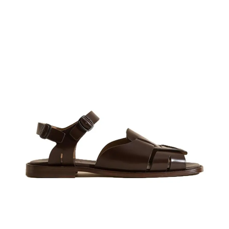 Hereu Roca Strap Sandals Women's Brown-1