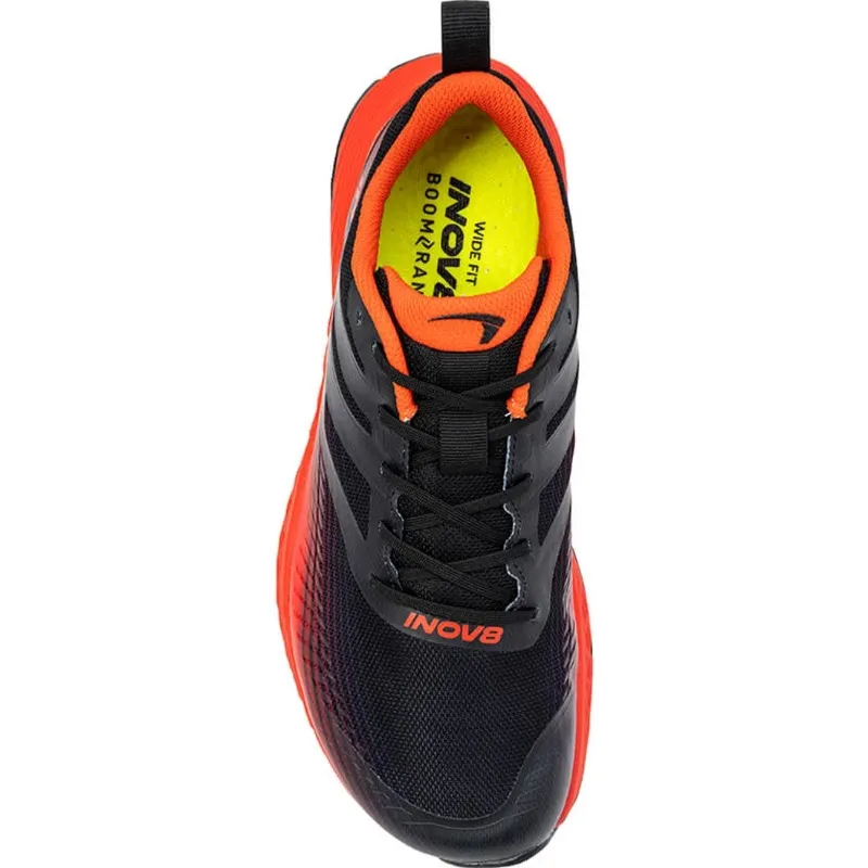 INOV-8 Anti-Slip Wear-Resistant Low-Top Trail Running Running Shoes Men's Black Red-3