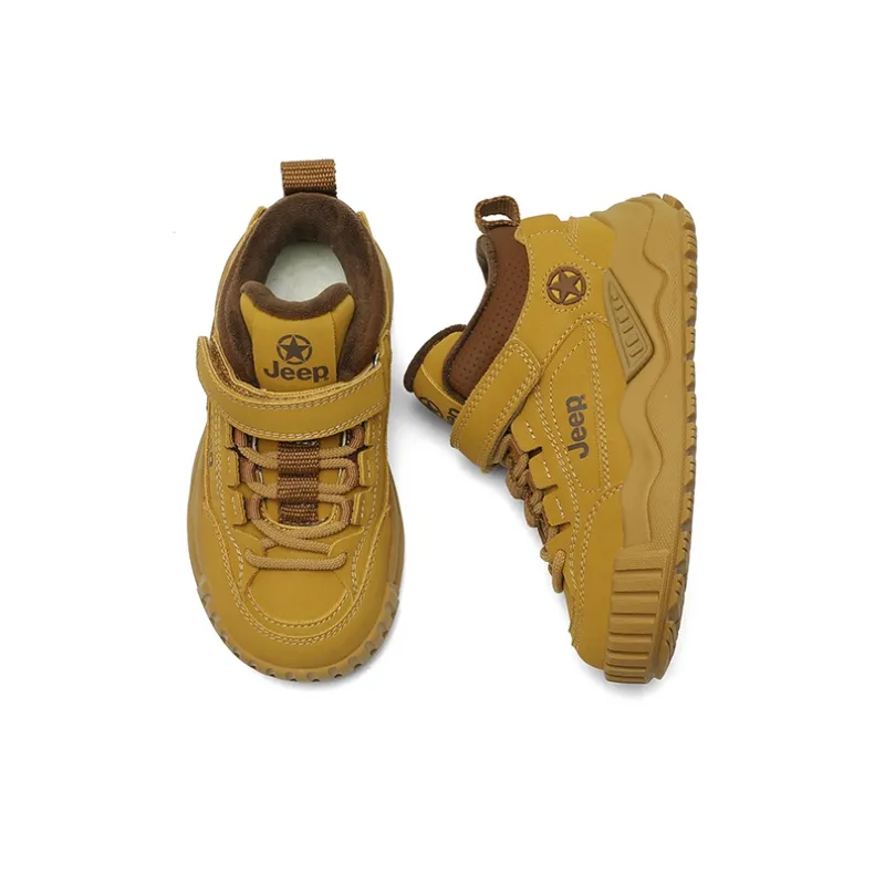 Jeep Slip Resistant Anti Kick Wear Resistant Warm High Top Kids Lifestyle Shoes Kids'-2