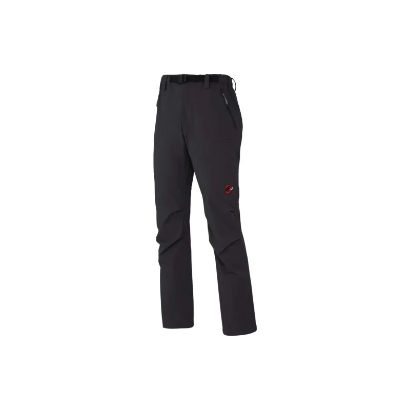 MAMMUT SOFTECH TREKKERS Casual Pants Unisex Black Comes With Necklace-1