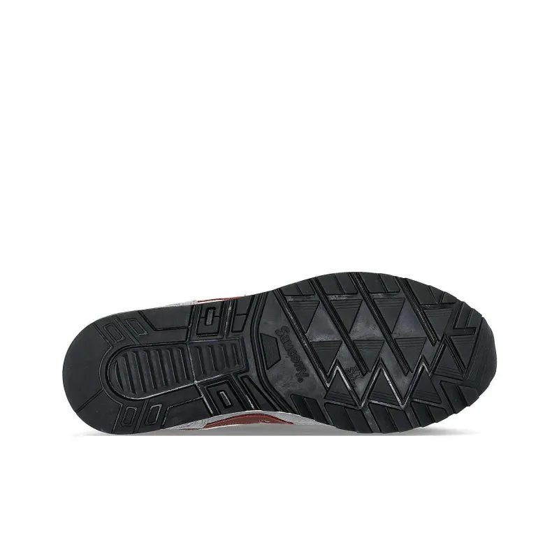 Saucony Shadow 5000 Anti Slip Wear Resistant Low Top Casual Running Shoes Unisex Gray Brown-6