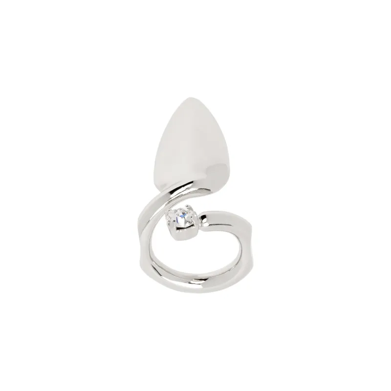 JUSTINE CLENQUET Brass Rings Women's Silver-1