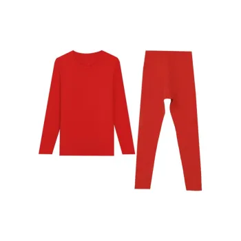 Red Bean Thermal Set Women's Red
