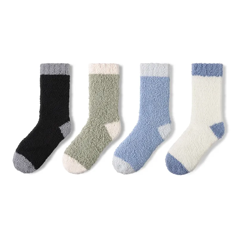 Primeet Mid Calf Socks Men's 4 Pack-13