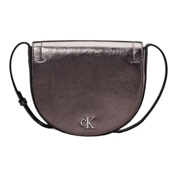 CALVIN KLEIN PU Saddle Bag Shoulder Bag Crossbody Bag Regular Women's Bronze