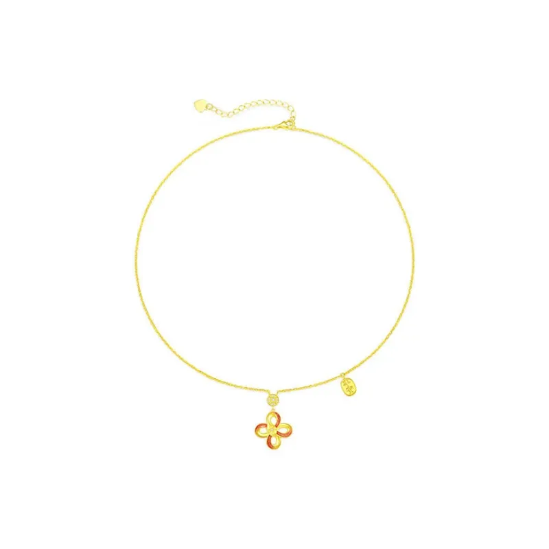 Fan Xing As Season S925 Silver Necklaces Women's-3