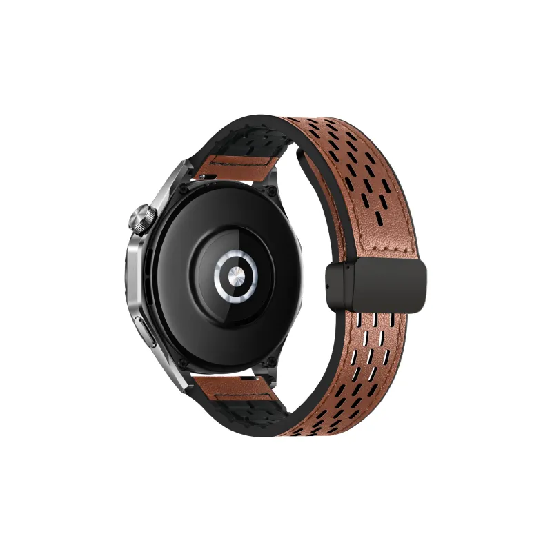 Vobafe Watch Band Huawei Compatibility Genuine Leather Material-0