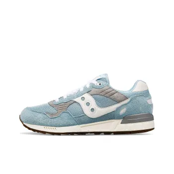 Saucony Shadow 5000 Anti Slip Wear Resistant Low Top Running Shoes Unisex Light Blue